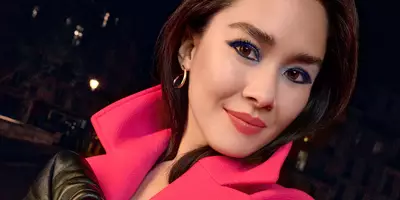 烟熏蓝眼影 派对之夜造型