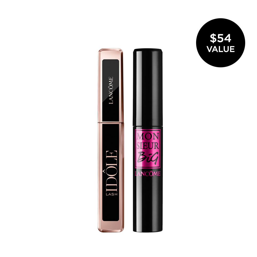 Monsieur Big Mascara(超丰盈睫毛膏)+ Lash Idole Mascara(Idôle 睫毛膏)两件套