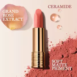 L'Absolu Rouge Intimatte（菁纯柔雾哑光唇膏）柔润柔和哑光唇膏
