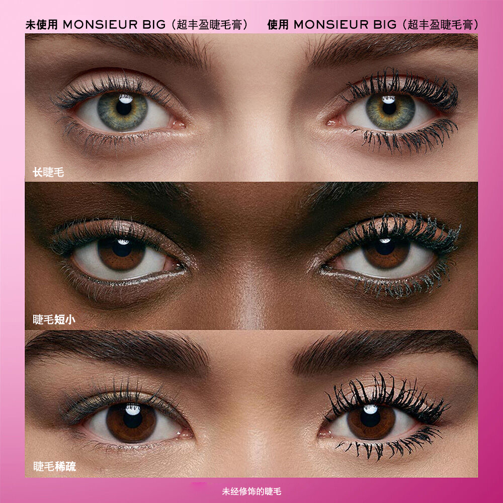 Monsieur Big Volume Mascara(超丰盈睫毛膏)