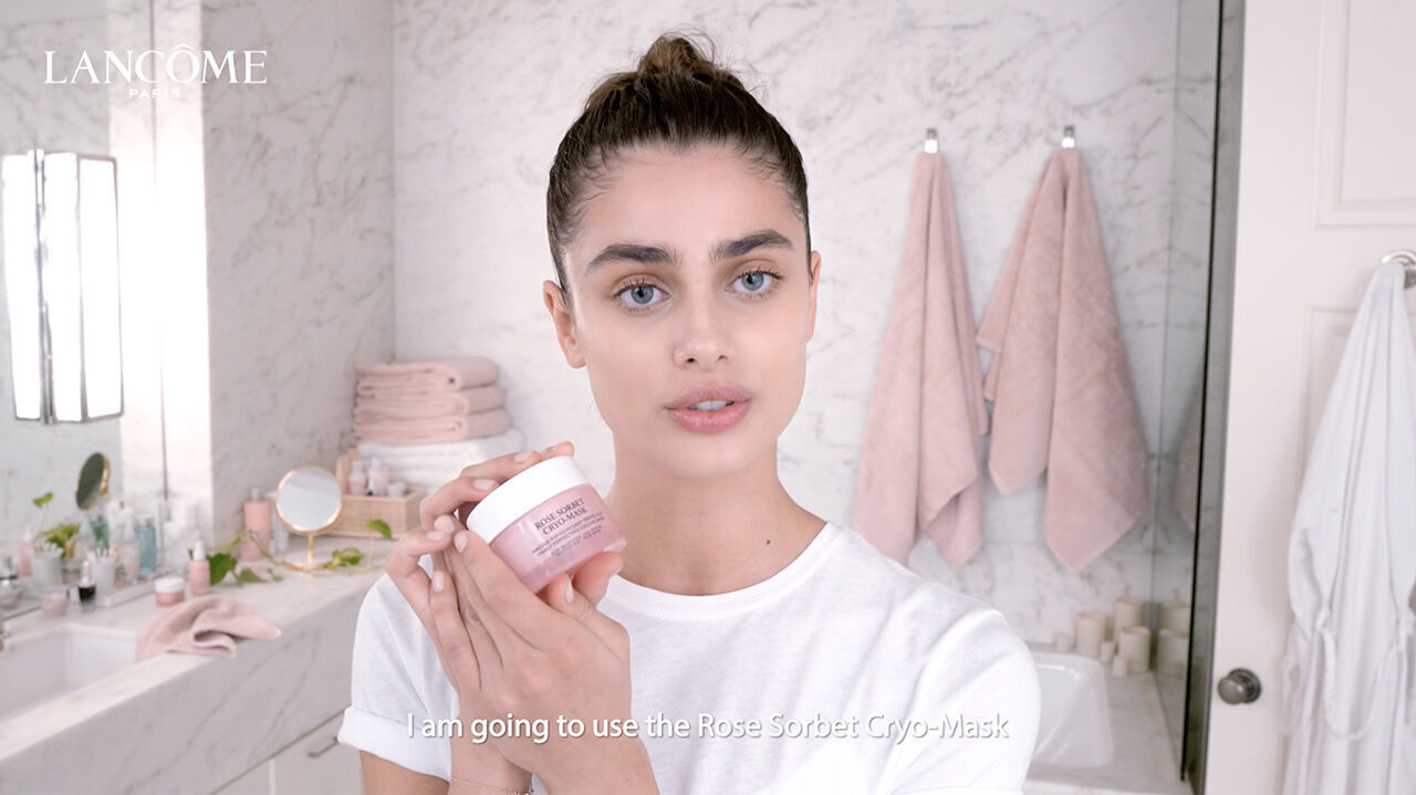 rose sorbet cryo mask